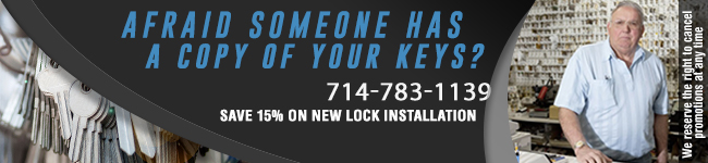 Afraid Someone Has Copy Of Your Keys? Call Locksmith Placentia